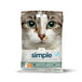 Litière agglomérante SIMPLE pour chat - Sans parfum 14kg