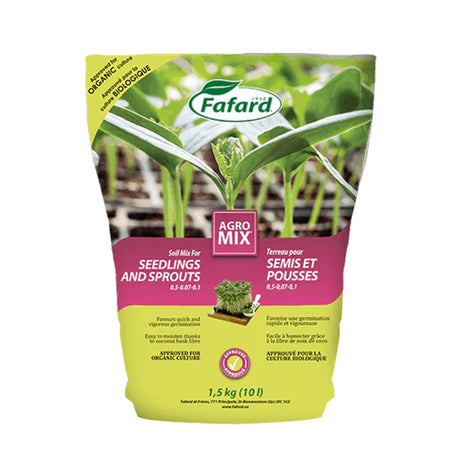 FAFARD Terreau pour semis et pousses 10L