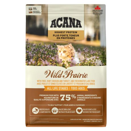 Acana nourriture sèche Wild Prairie +protéines pour chats | 1.8kg
