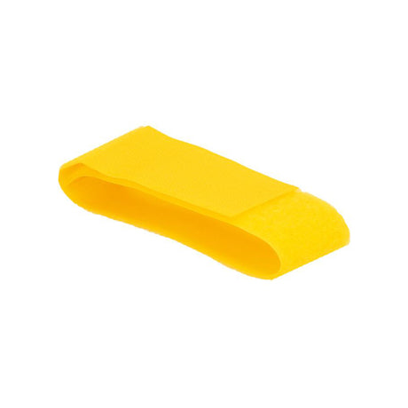 Bracelet velcro jaune pour bovin (pqt 10)
