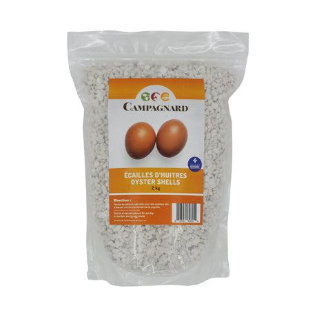 Écaille d'huître pour volailles 2kg
