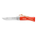 OPINEL Couteau de poche N°07 Baroudeur Orange