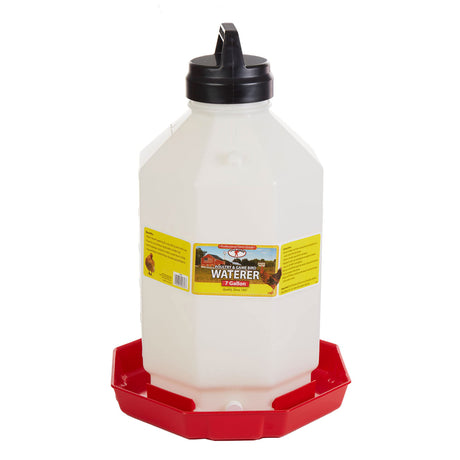 Abreuvoir en plastique pour volailles 7 gal