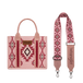 Wrangler sac tote crossbody Aztec | Rose