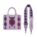 Wrangler sac tote crossbody Aztec | Mauve