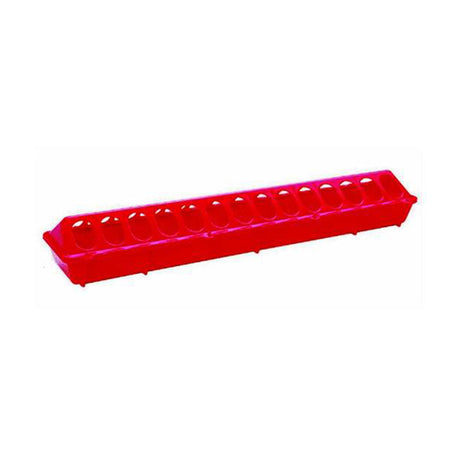 Mangeoire 20'' en plastique pour volailles