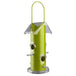 Mangeoire pour oiseaux sauvages Silo en métal vert