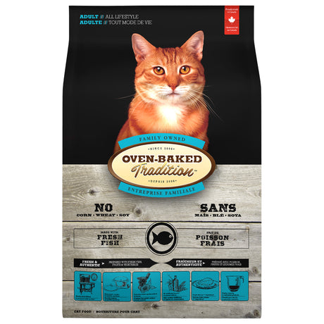 OBT nourriture sèche poisson pour chats | 10lbs