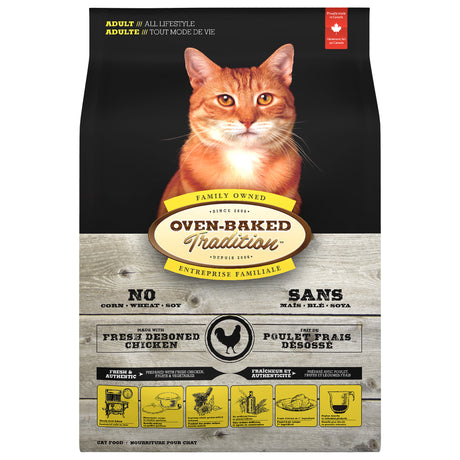 OBT nourriture sèche poulet pour chats | 5lbs