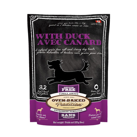 Gâteries tendres pour chien Oven-Baked au canard