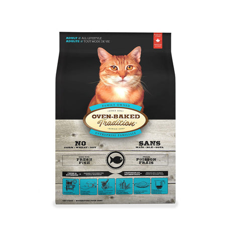 Oven-baked nourriture sèche chat poisson 5lbs