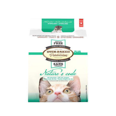 Oven-baked nourriture sans grains chat santé urinaire 5lbs