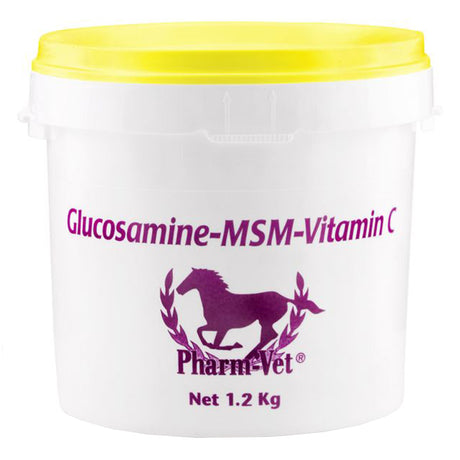 Supplément de glucosamine+MSM+Vit C Pharm-Vet 1.2kg