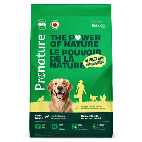 Pronature nourriture sèche poulet pour chiens grandes races | 15kg