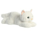 Peluche Chat blanc 8po
