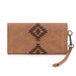 Wrangler portefeuille wristlet Aztec | Brun