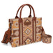 Wrangler sac tote crossbody Aztec | Brun et crème