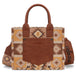Wrangler sac tote crossbody Aztec | Brun et crème