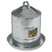 Abreuvoir en métal galvanisé pour volailles 5 gal