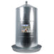 Abreuvoir en métal galvanisé pour volailles 8 gal