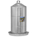 Abreuvoir en métal galvanisé pour volailles 8 gal