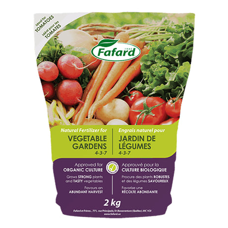 Engrais naturel pour légumes - Fafard 2kg