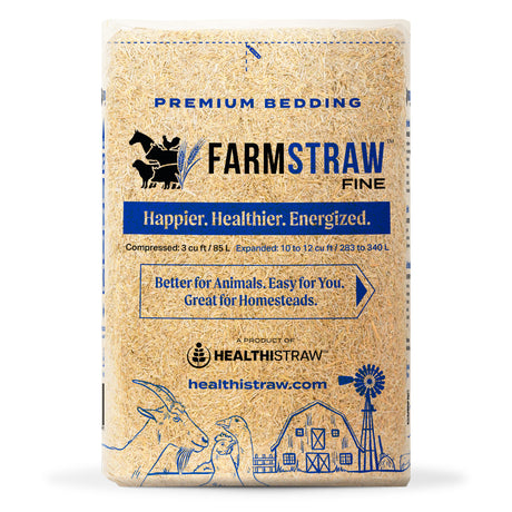 Paille hachée fine FarmStraw 3pi³