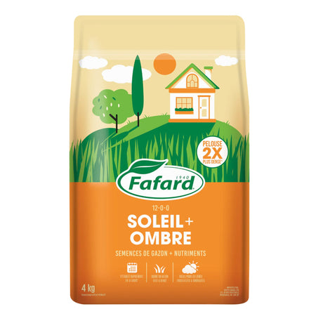 Semences gazon Soleil+Ombre Fafard 4kg