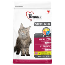 1st Choice nourriture sèche Poulet sans grains pour chats stérilisés | 2.4kg