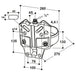 Abreuvoir Suevia en inox Mod. 1100 pour bovin