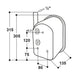 Abreuvoir Suevia en inox Mod. 74 pour cochon