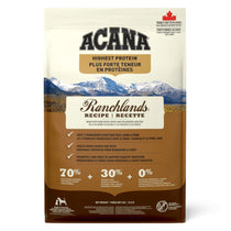 Acana nourriture sèche Ranchlands +protéines pour chiens | 2kg