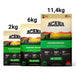 Acana nourriture sèche poulet pour chiens séniors | 11.4kg