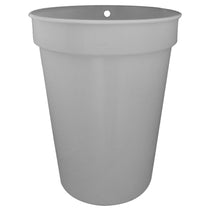 Chaudière en plastique grise pour eau d'érable 2 gal