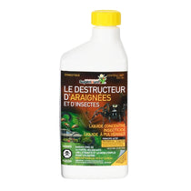 Destructeur d'araignées et d'insectes - Formule concentrée 500ml