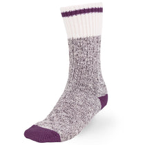 Bas de laine Duray Camping classique Gris-Violet | Médium