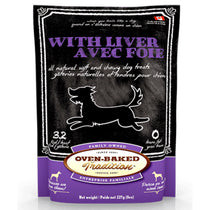 Gâteries tendres pour chien Oven-Baked au foie