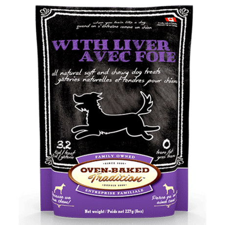 Gâteries tendres pour chien Oven-Baked au foie
