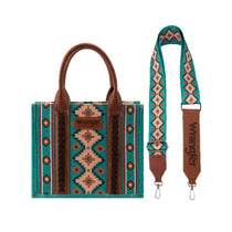 Wrangler sac tote crossbody Aztec | Turquoise