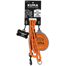 Laisse pour chien Kuma 3-en-1 Orange