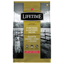 Lifetime nourriture sèche porc & avoine pour chiens | 11.4kg
