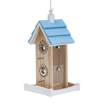 Mangeoire pour oiseaux sauvages en bois