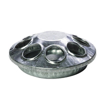 Mangeoire galvanisée 8 trous pour poussins