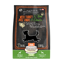 Gâteries tendres pour chien Oven-baked à la dinde & chanvre