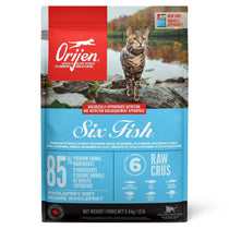 Orijen nourriture sèche Six Fish pour chats | 1.8kg