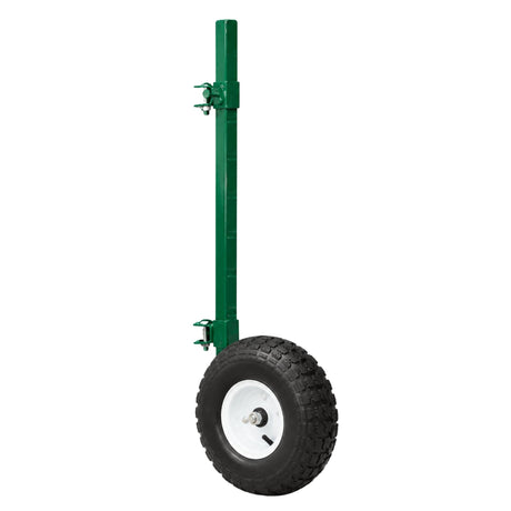 Roue ajustable pour barrière agricole