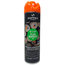 Traceur forestier Peinture de marquage en aérosol Orange fluo