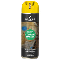 Traceur forestier Peinture de marquage en aérosol Jaune