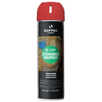 Traceur forestier Peinture de marquage en aérosol Rouge