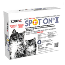 Traitement anti-puces SPOT ON II pour chat | 4 doses